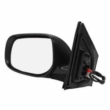 Imagem de Vista Lateral Energia Espelho 3 Pinos Ajuste Preto Substituição do Espelho Porta Elétrica para Espelho Porta Elétrica (Esquerda)