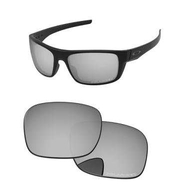 Imagem de PapaViva Lentes de reposição para óculos de sol Oakley Drop Point OO9367 cromado prata polarizada