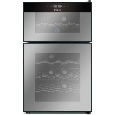 Imagem de Adega Philco 69 Litros Display Digital 24 Garrafas Preto PAD24DZ Bivolt