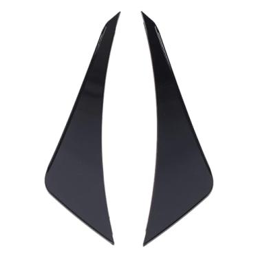 Imagem de Substituição de Spoiler Lateral do Pára-choques Dianteiro para MX-5 Miata, par de Asas Abs Winglets para ND 2016 Aumentando a Aparência e Desempenho, Kit de Divisor de (Preto