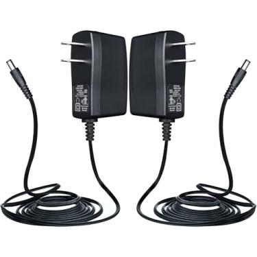 Imagem de ANLINK Pacote Com 2 Adaptadores De Fonte De Alimentação Listados Pela Ul 12V 1A 10 Pés, Carregador Adaptador Ca 12V 1000Ma 12W, Substituição Para Fita De Led, Teclado, Alto-Falante Bt, Roteador, Câm