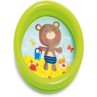 Imagem de Piscina Infantil Inflável Criança 17 Litros verde