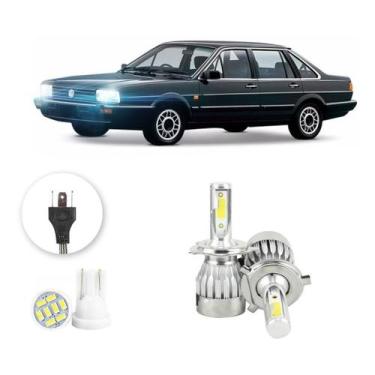 Imagem de Lampada Led Volkswagen Santana 1984 A 1990 H4 20000lm - V10, Branco