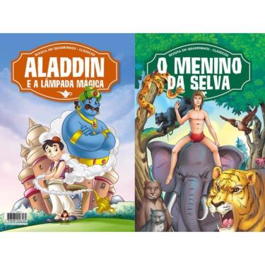 Imagem de Revista Em Quadrinhos Clássicos - Alladin + O Menino Da Selva