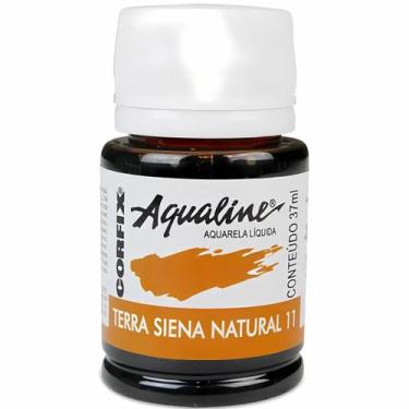 Imagem de Tinta Aquarela Liquida Aqualine Corfix 37ml - 20037, 011 - TERRA SIENA