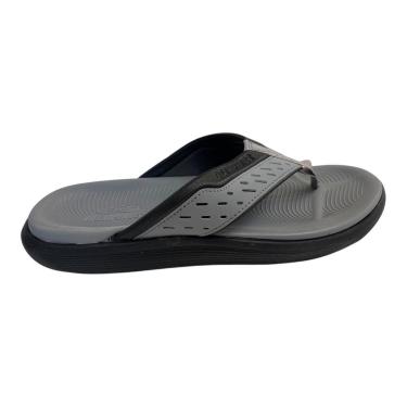 Imagem de Chinelo Masculino Olympikus Dedo Eva Caraiva. Cinza-Masculino