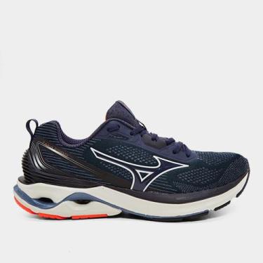 Imagem de Tênis Mizuno Wave Dynasty 7 Masculino, Marinho, 38