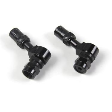 Imagem de Hastes de válvula de motocicleta CNC servem para a maioria das rodas de pneu 12 14 16 45.7 cm preto CBR1000RR CBR600RR GSXR 600 750 1000 GSXR 1300 YZF R1 R6 FZ1 FZ6 Ninja 300 400 ZX6R ZX6R 10R S1