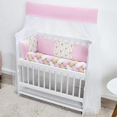 Imagem de Kit Mini Berço Fofuxo Completo e Pronto para Uso 6 Peças Modelos Varia