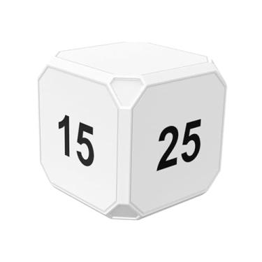 Imagem de Bothyi Timer de mesa, cronômetro de produtividade, timer digital, criativo Pomodoro Time Management 15/5/25/45 minutos para estudo de chuveiro, Branco