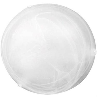Imagem de Plafon Redondo Laguna 30cm Murano 2xE27 Branco - 02040023 - TASCHIBRA