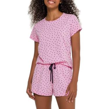 Imagem de Pijama Feminino Curto Espaço Pijama 4010235, Rosa, M