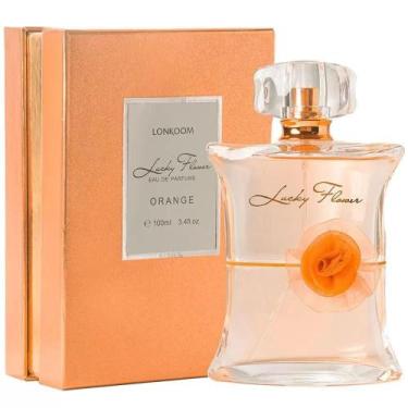 Imagem de Perfume Lucky Flower Orange, Feminino Eau De Parfum 100Ml - Lonkoom