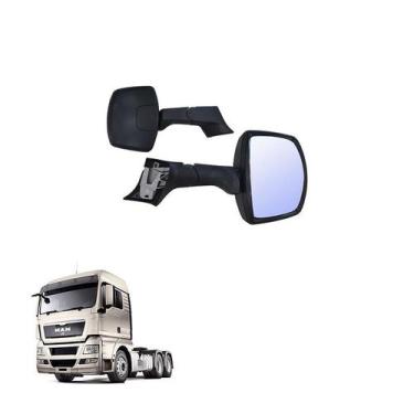 Imagem de Retrovisor Rampa Frontal MAN TGX Original 81637306655 - Cepam Importad
