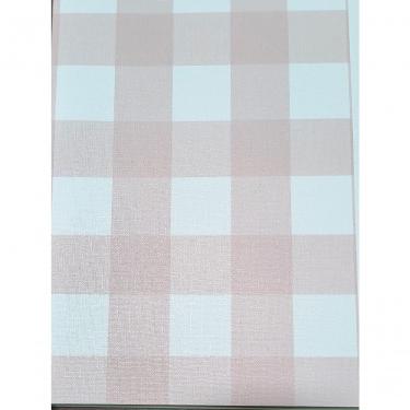 Imagem de Papel De Parede Infantil Vinílico Limpavel Xadrez Vichi Revoada 4403 Rosa Da Bobinex.