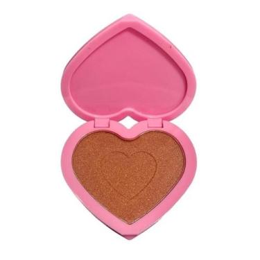 Imagem de Blush compacto ruby rose dopamine shy cheeks heartfelt hue hb-f1002-5 