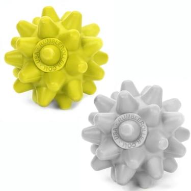 Imagem de Bola Beastie RumbleRoller 1+1 – 1 original e 1 bola de massagem extra firme – bola de massagem pontiaguda excelente para trabalhar em músculos problemáticos