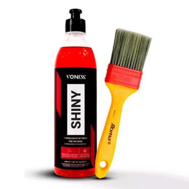 Imagem de Kit Limpeza Automotiva - Shiny + Pincel