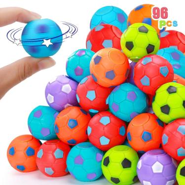 Imagem de Bolas de futebol Fidget Spinner Thremhoo, 96 unidades para festas infantis