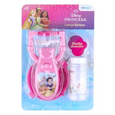 Imagem de Lança Bolhas de Sabão A Pilha Princesas Etitoys