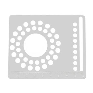 Imagem de MotiveTech Bandeja de Miçangas para Pulseiras, Ferramenta de Artesanato para Fazer Pulseiras, Bandeja Profissional para Miçangas