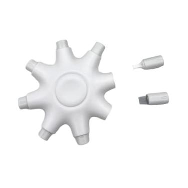 Imagem de Generic Kit de limpeza por telefone, ferramenta de limpeza de porta de carregamento, limpador de portas multifuncionais para mini -escova para laptop, tablet, Branco