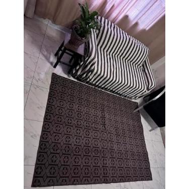 Imagem de Tapete para escritório ou sala de estar, quarto atlanta marrom 2,00x1,50