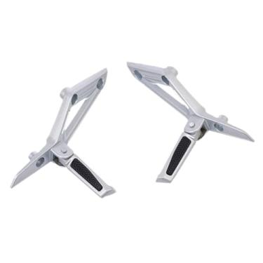 Imagem de Generic Apoios para os pés do passageiro, pedais traseiros de bicicleta, antiderrapantes, faça você mesmo, suporte de apoio para os pés modificado para