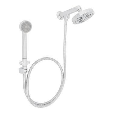Imagem de Ducha Com Chuveirinho Alta Vazão Flex - Deca - Cromada