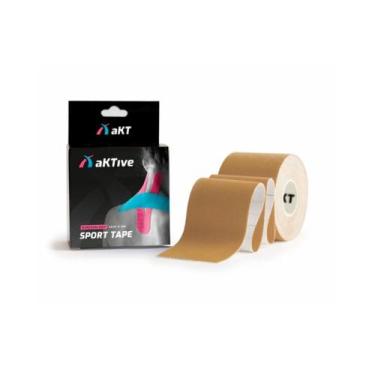 Imagem de Kinesio Tape Aktive Sport Bandagem Elástica Adesiva, Bege