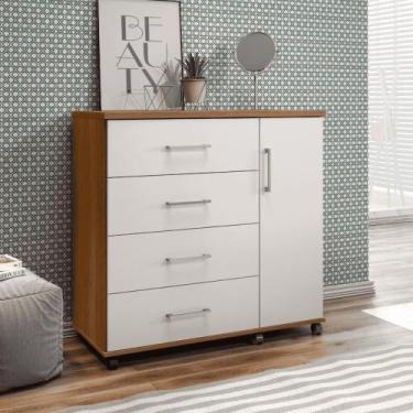 Imagem de Comoda Dinamarca freijo/off white - CASA H