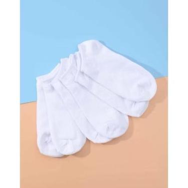 Imagem de Kit 15 Pares de Meias Soquete Cano Curto Masculina Feminina Unissex - 