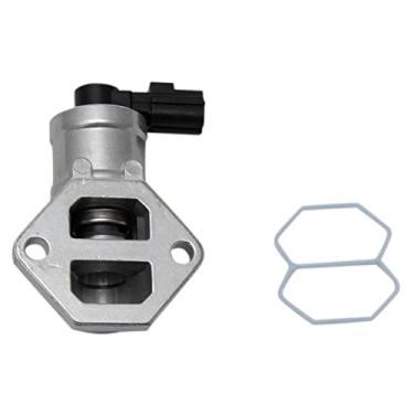 Imagem de TRQ Conjunto de válvula de controle de ar marcha lenta do motor com junta compatível com Ford Mercury