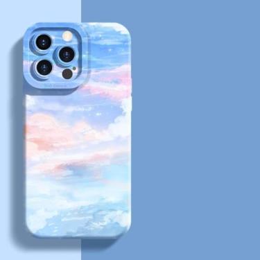 Imagem de MVVKKY Capa de celular com pintura colorida para Redmi 13 4G, macia e à prova de choque (para Redmi 13 4G/4)