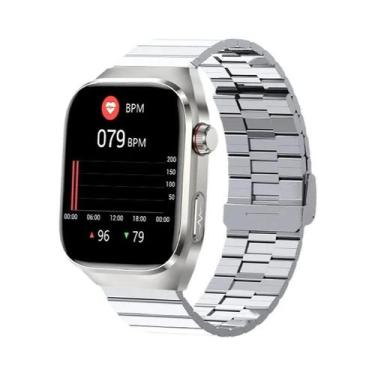 Imagem de Relógio Inteligente De Saúde Masculina Com ECG, PPG, Terapia a Laser, 