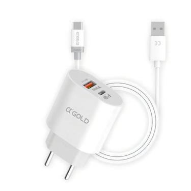 Imagem de Carregar Turbo 20W Com Cabo Tipo C 1M - Mdm