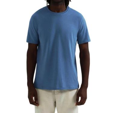 Imagem de Camiseta Masculina Hering MC Regular Azul Claro - 201A5HEN-Masculino