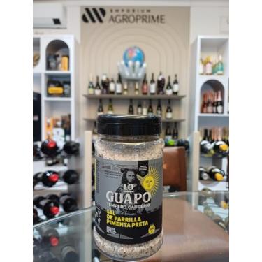 Imagem de Lo Guapo Tempero Gaudério Sal de Parrilla com Pimenta Preta, Sem Glúten, 500g