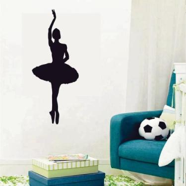 Imagem de  Adesivo de Parede Bailarina Dança Ballet Arte C2293 - V3 Shop