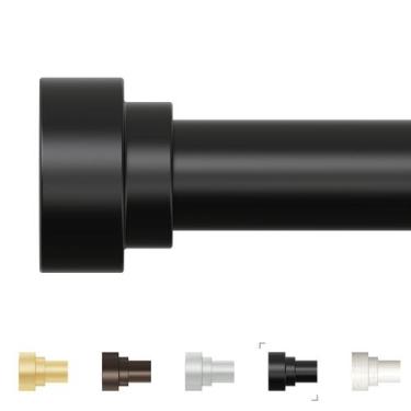 Imagem de Curtain Rod, hei! querido ferro preto extra longo de 300-600 cm - hei!