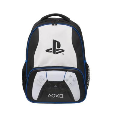 Imagem de Mochila Escolar de Costas PlayStation Pulse Juvenil Meninos - Pacific,