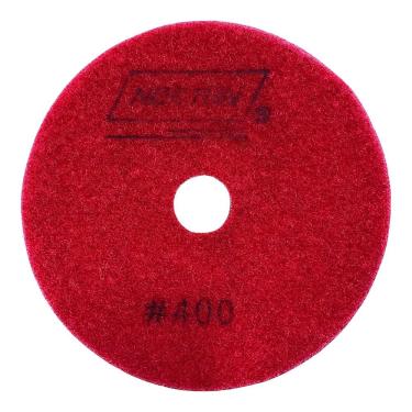 Imagem de Disco Diamantado Flexível Para Polimento 100mm Grão 400 Vermelho Norton