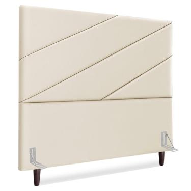 Imagem de Cabeceira Casal 140 cm Com Frame Cristal Corino Artte