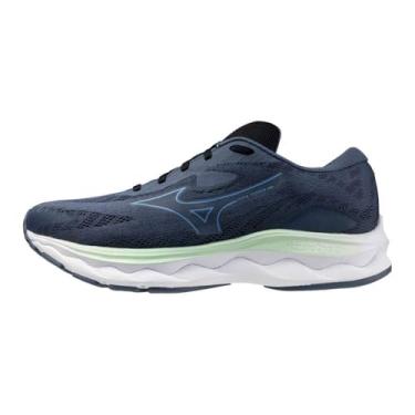 Imagem de Mizuno Tênis de Corrida Masculino Mizuno Wave Serene 38 Azul