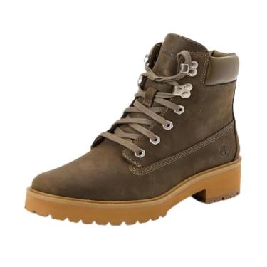 Imagem de Timberland Carnaby Cool feminina 15 cm, Verde-oliva integral, 35