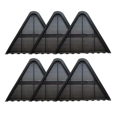 Imagem de Kit Com 6 Peças De Grade de Ventilação Canalete (Canalete 44)