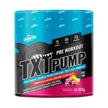 Imagem de Txt Pump Pré Treino 300g - Shark Pro (Uva)