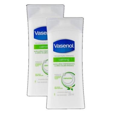 Imagem de kit 2 Loção Desodorante Vasenol Hidratante Camomila 200ML