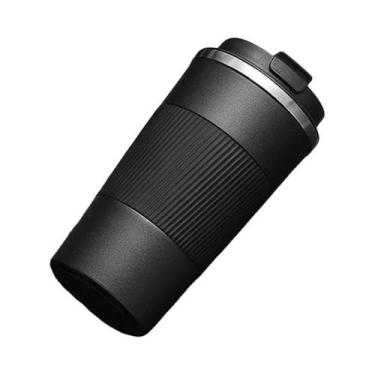 Imagem de Copo Térmico De Café Em Aço Inoxidável Duplo Isolado De 380ml 510ml Co