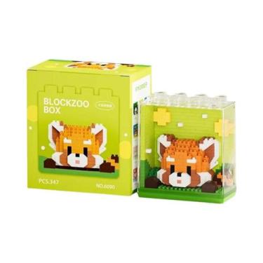 Imagem de Kit De Blocos De Montar De Animais Fofos Para Meninas: Panda, Girafa, 